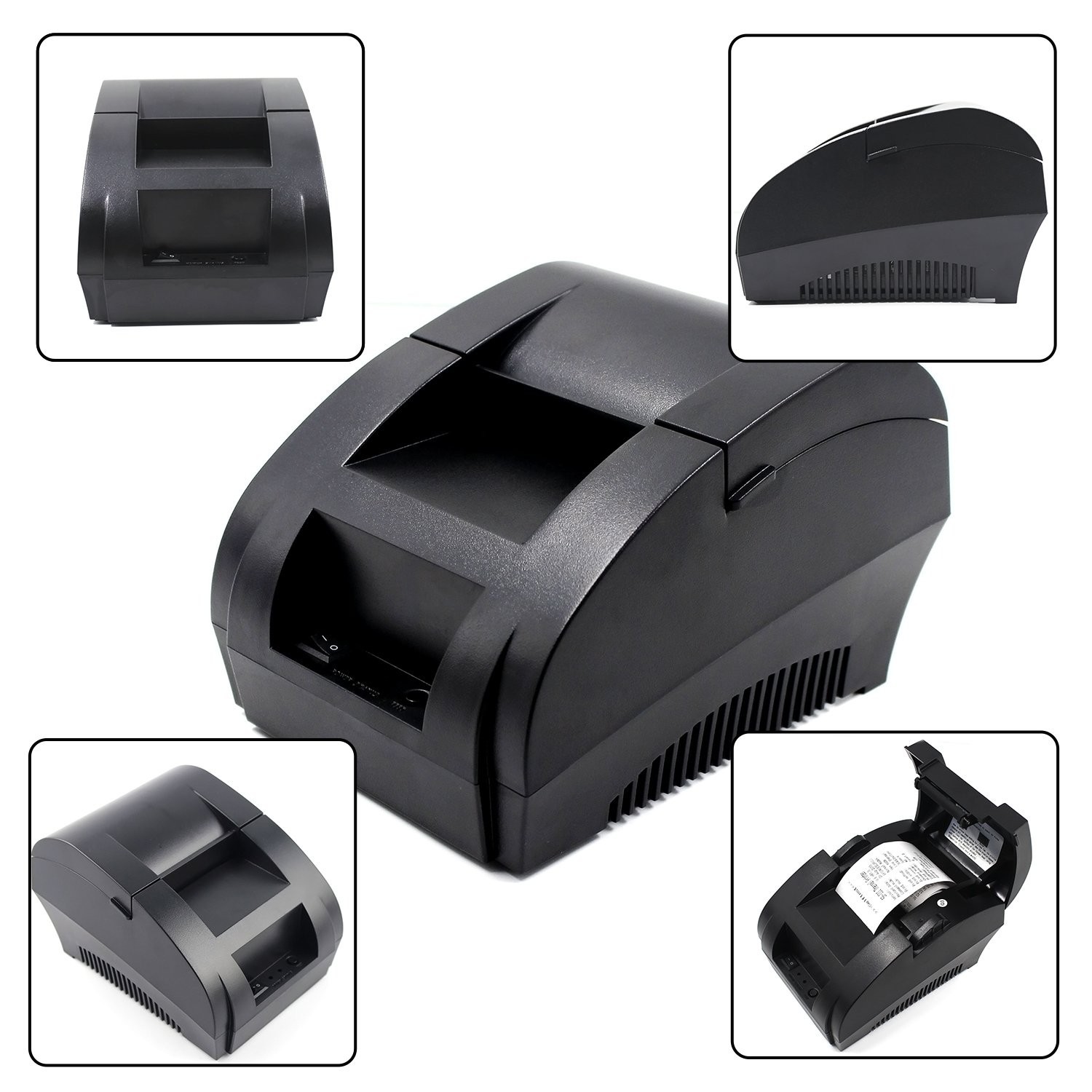 58MM USB Thermal Receipt Printer - High Speed 90mm/sec, ESC/POS Compatible, Idea