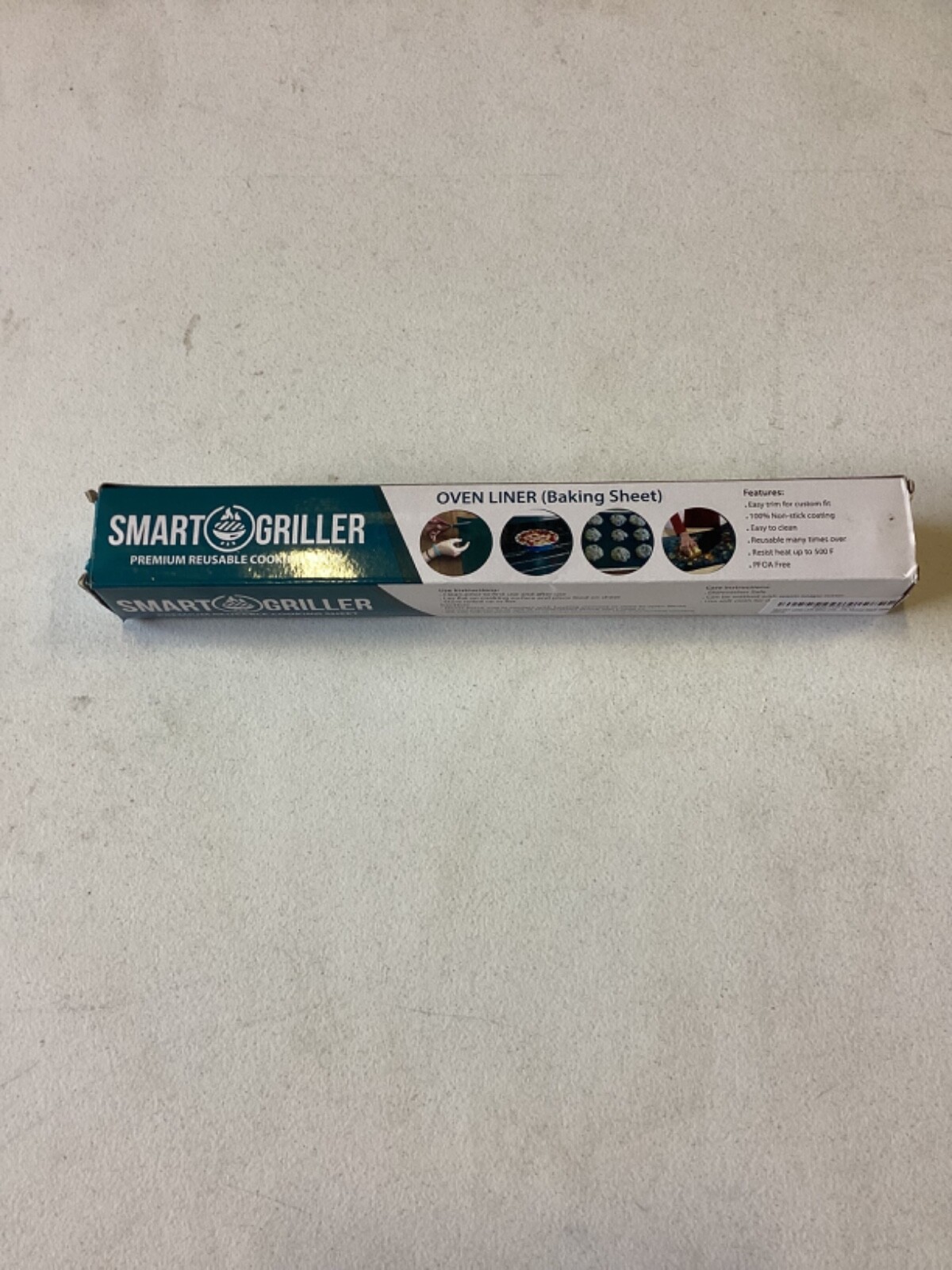 3Pc Nonstick Oven Liner 13.5” x 15.75” Teflon by Smart Griller