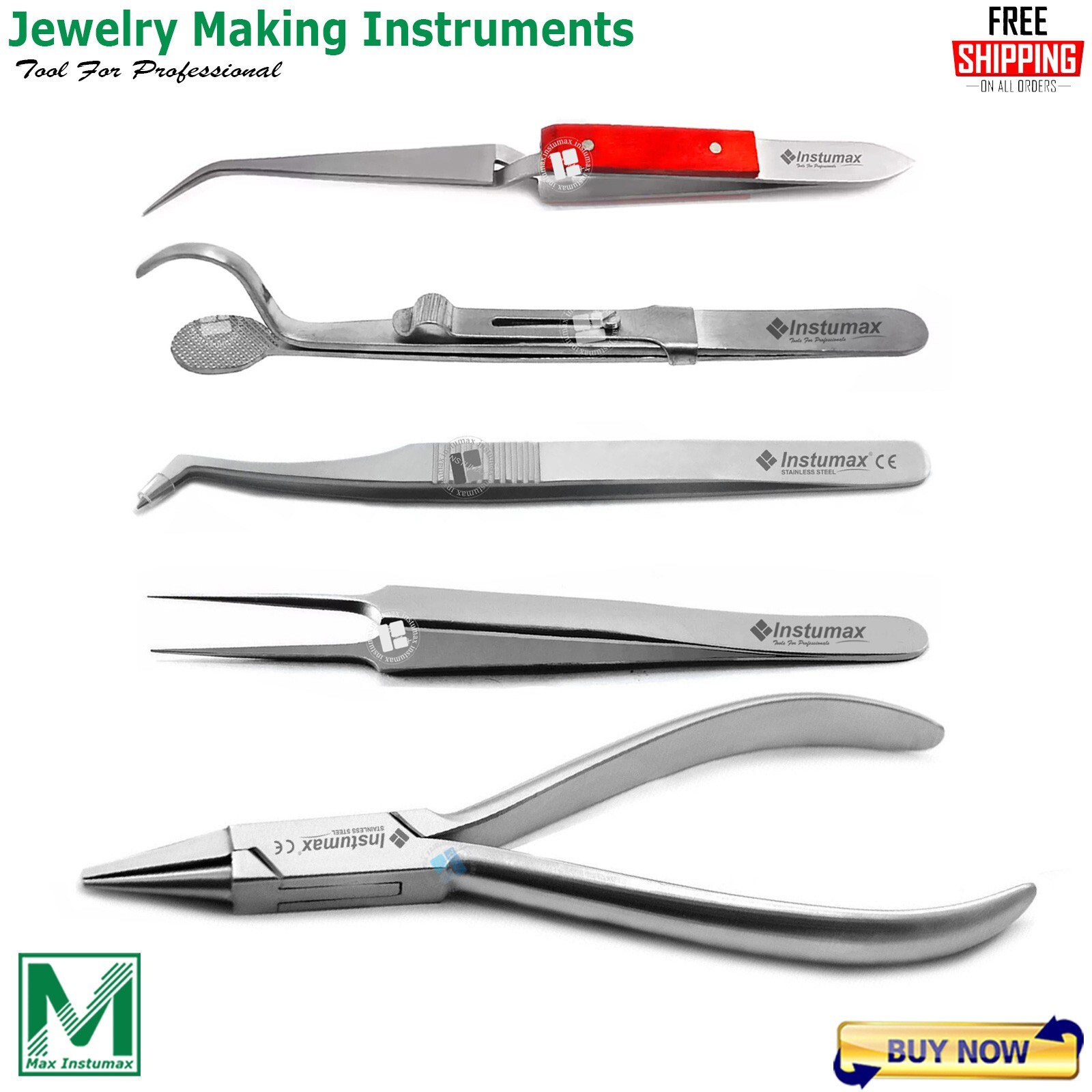 Jewelry Making Tools Ring Opening Plier Bead Tweezer Closing Ball Ring Soldering