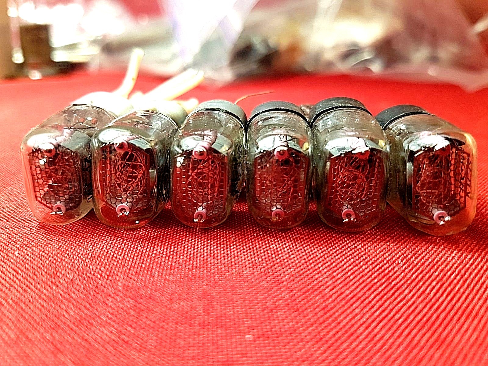 IN-17 IN17 ИН-17 micro display tube Nixie clock vintage ussr USED TESTED 6pcs