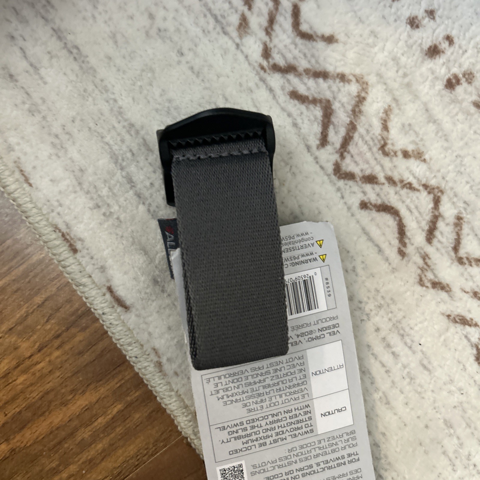 Allen 8539 Trak Sling Gray Adjustable Rifle