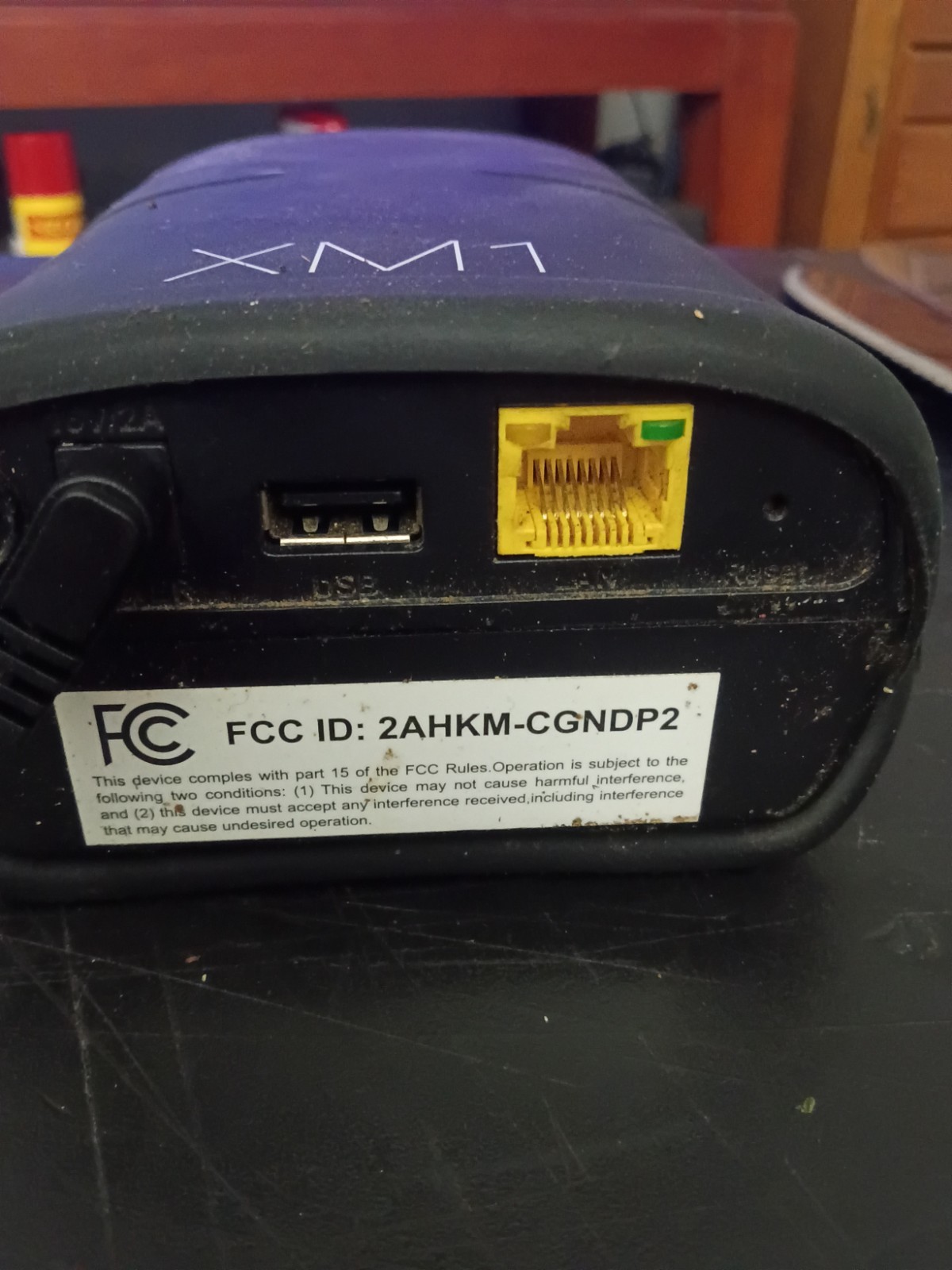 Hitron XM1 Cable Meter w/ Protective Case (Untested -Parts Only) Powers On