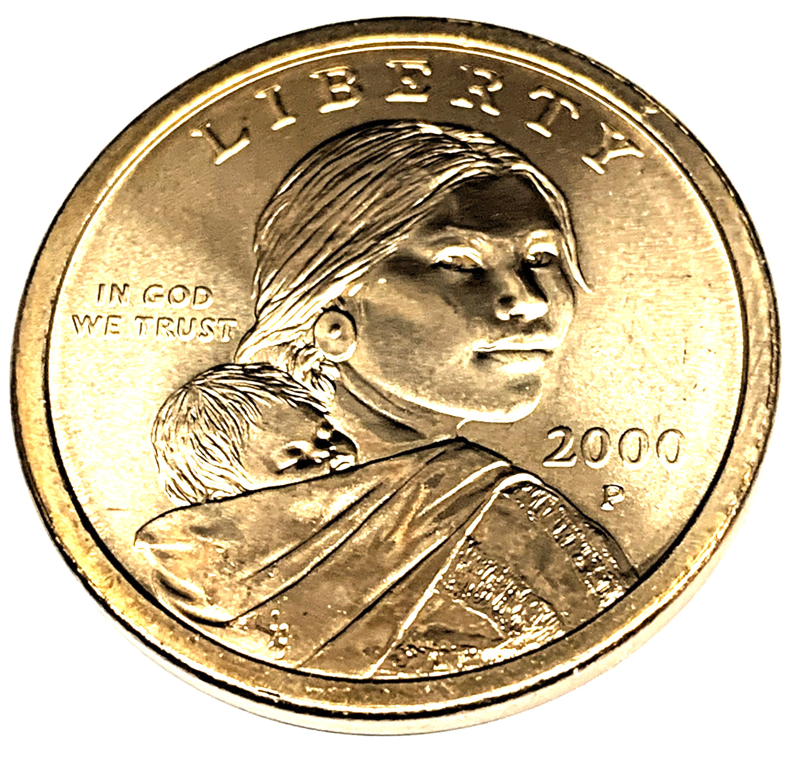 # C4655   SACAGAWEA   DOLLAR    COIN,   2000-P