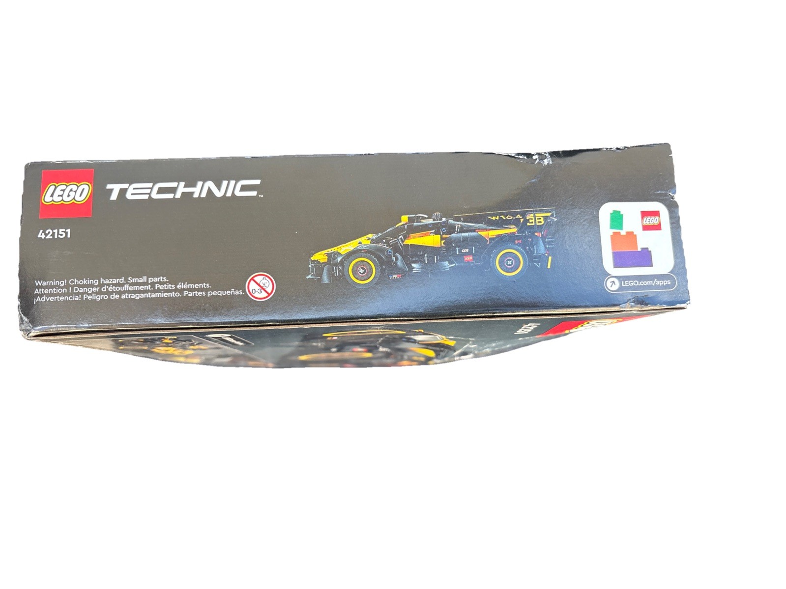 LEGO 42151 Technic Bugatti Bolide 905pcs New Box Damage