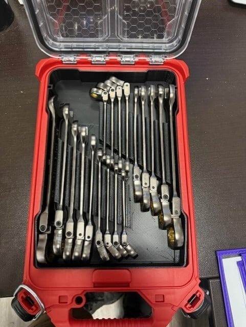 Sedy Wrench Insert for Compact Milwaukee Packout