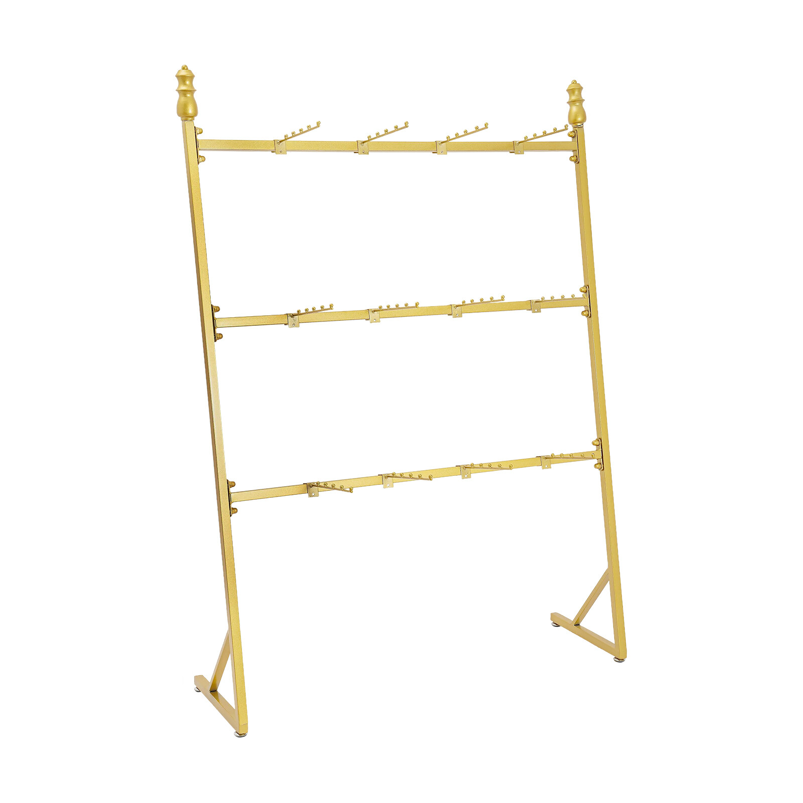 Lingerie Stand Shelves, Bra Gold Rack, Carbon Steel Underwear Display Stands