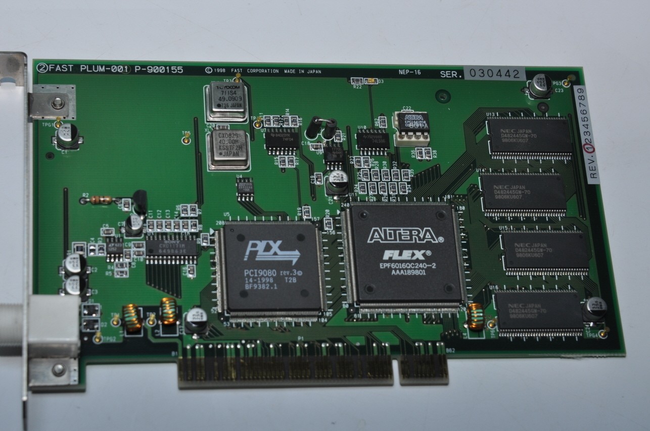 FAST PLUM-001 P-900155 FRAME GRABBER PCI Board