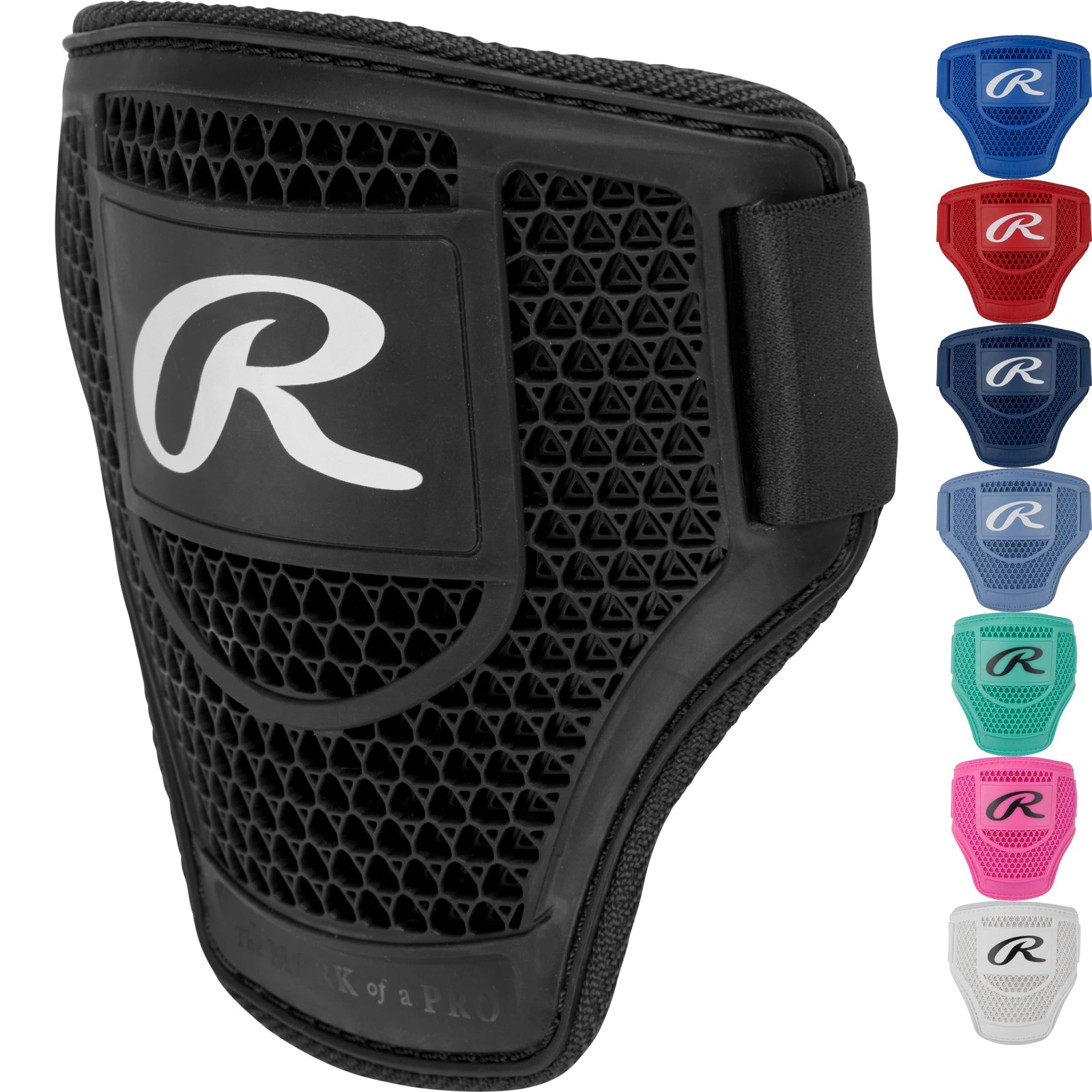 Rawlings 3-Piece Baseball Elbow Guard | SML | Black