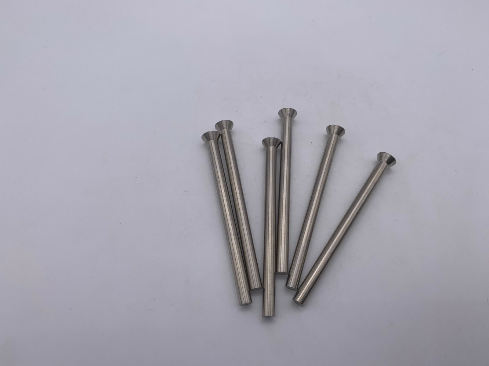 Royal .167X 2-1/2"  Long Bevel Headed High Speed Steel Punches, Lot of 6