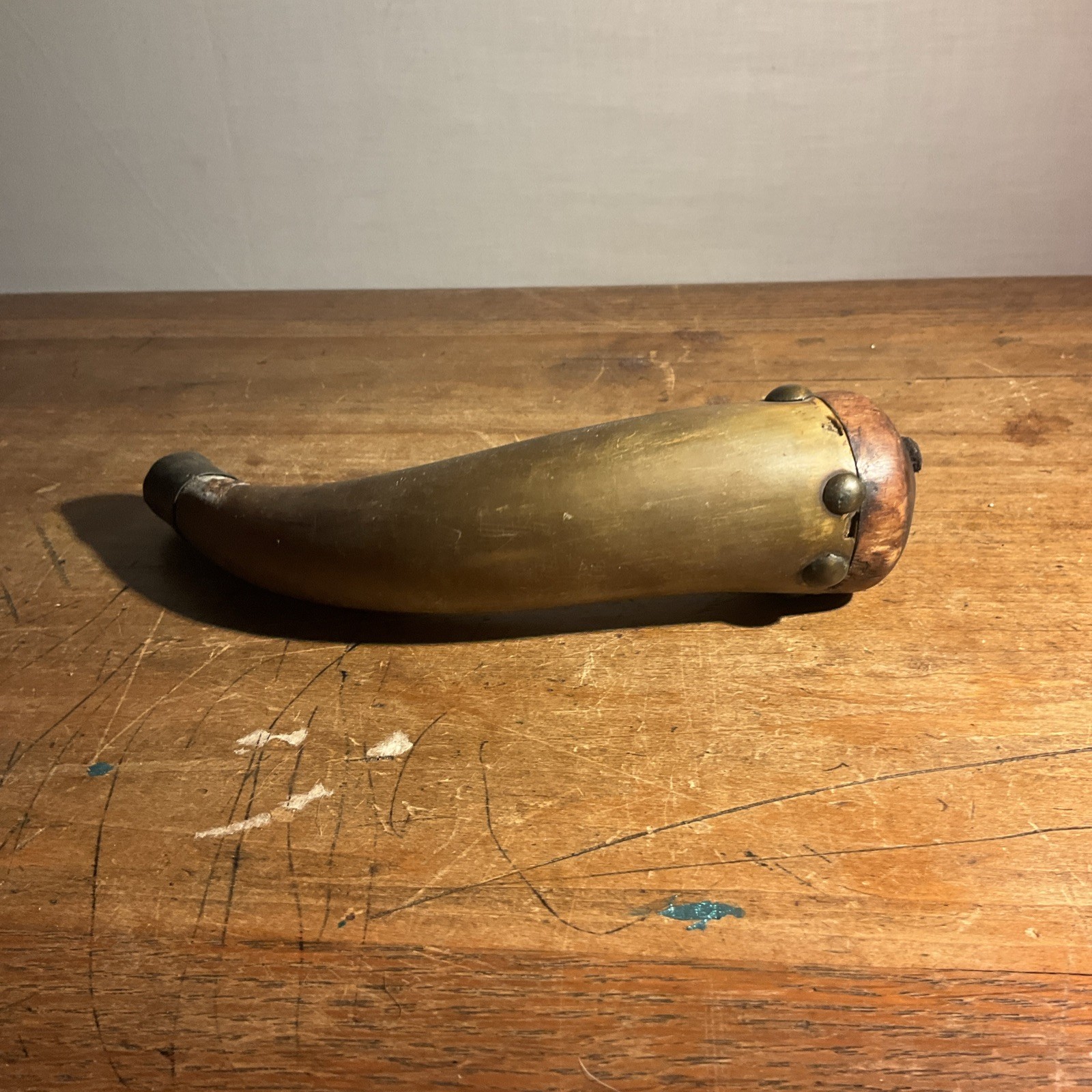 Antique Powderhorn