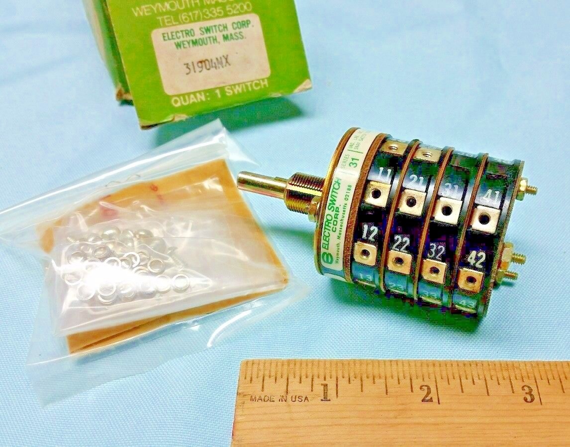308-0653 ONAN SWITCH ELECTROSWITCH 31904NX NOS