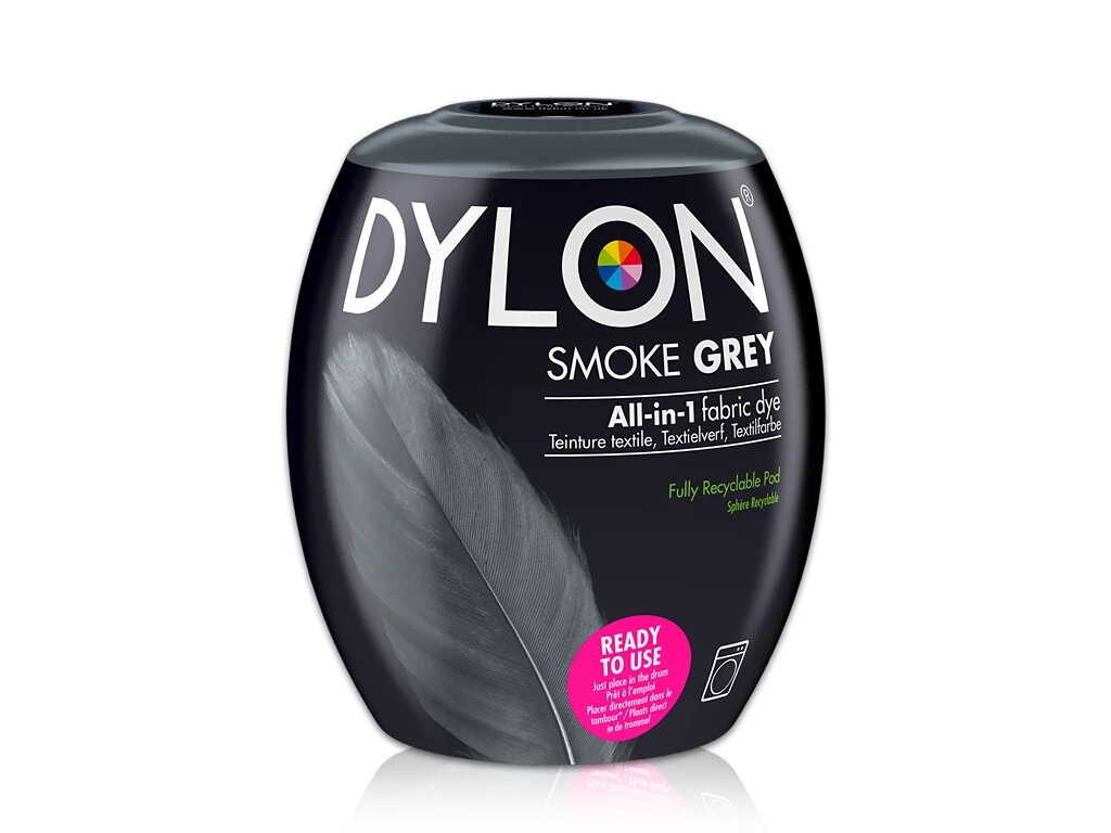 DYLON Fabric Machine Dye Pod Smoke Grey 350g Cotton Wool - Combine post offer $$