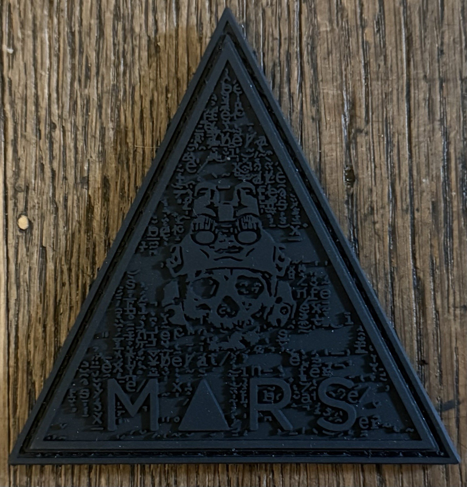 Mars2a "Astartes Noctis Morte" Patch Skull NODS Code Black Variant