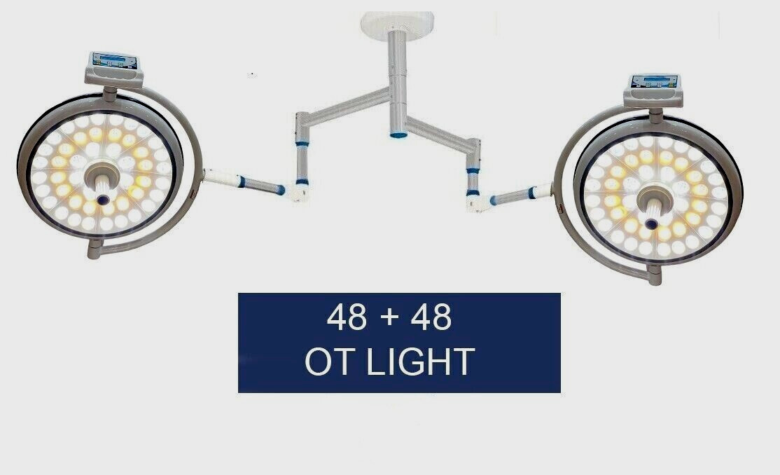 Advanced Surgical LED OT Light Operation Theater Double Dome Ceiling Lamp**