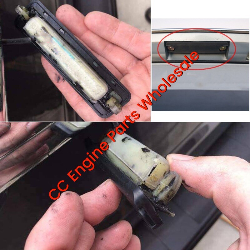 Latch Release Button Rubber Cover Replace Trunk Hatch Liftgate Switch For Toyota