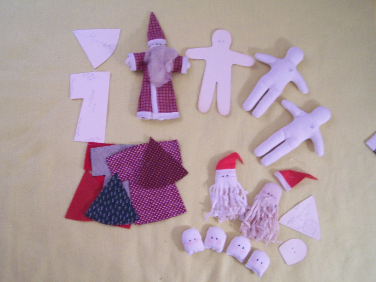“BELIEVE” SANTA  DOLL CRAFT KIT FROM COUNTRY THREADS