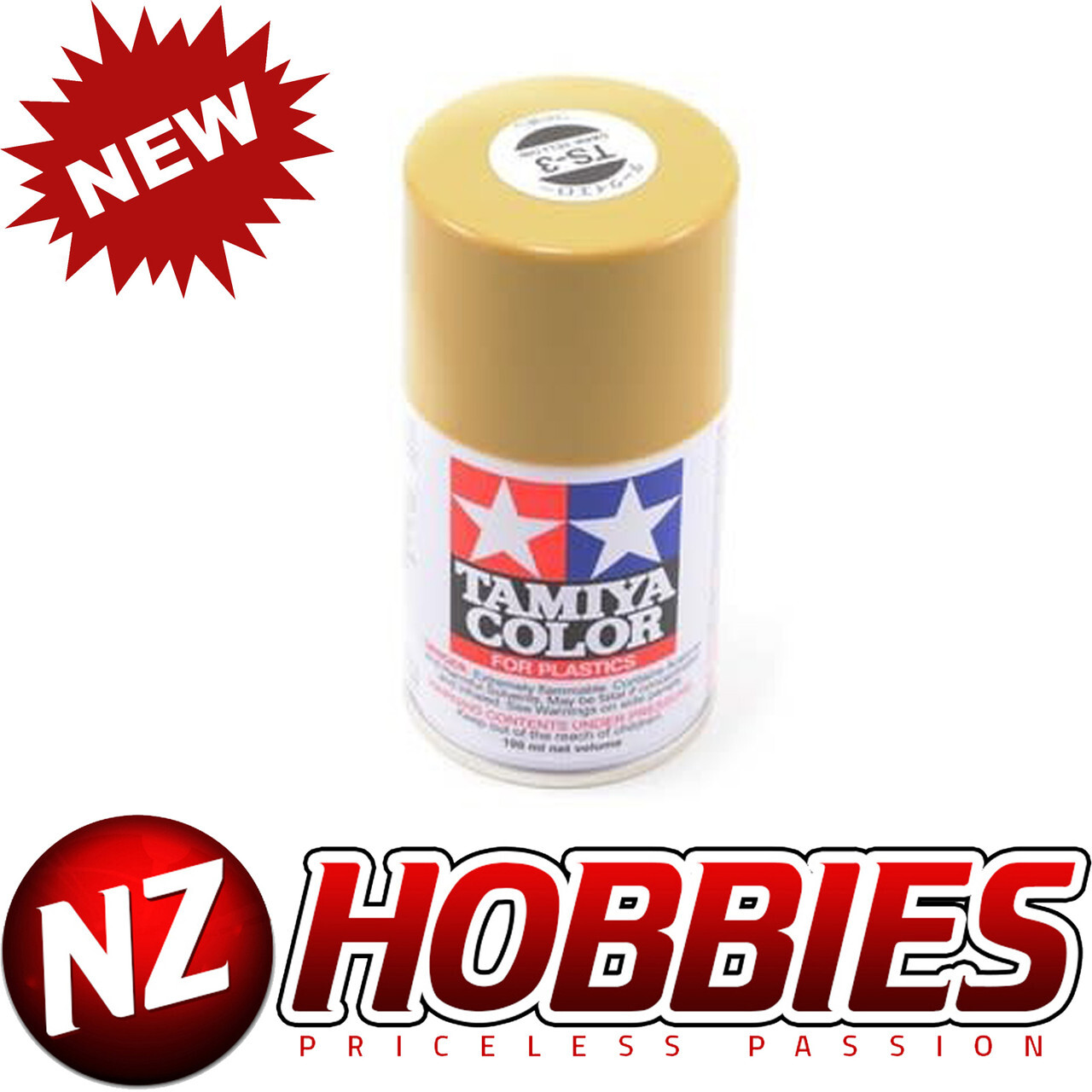 TAMIYA TAM85003 Spray Lacquer TS-3 Dark Yellow