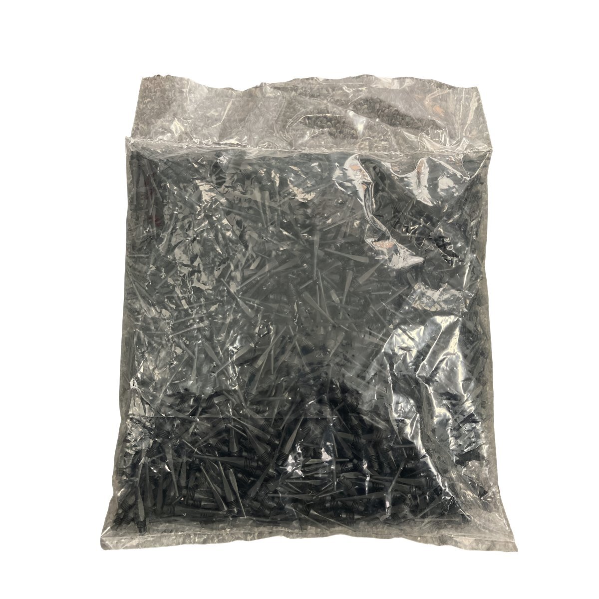 Shelti Dart Tips - Black - 2BA - Bagged - 1000 Tips/Bag