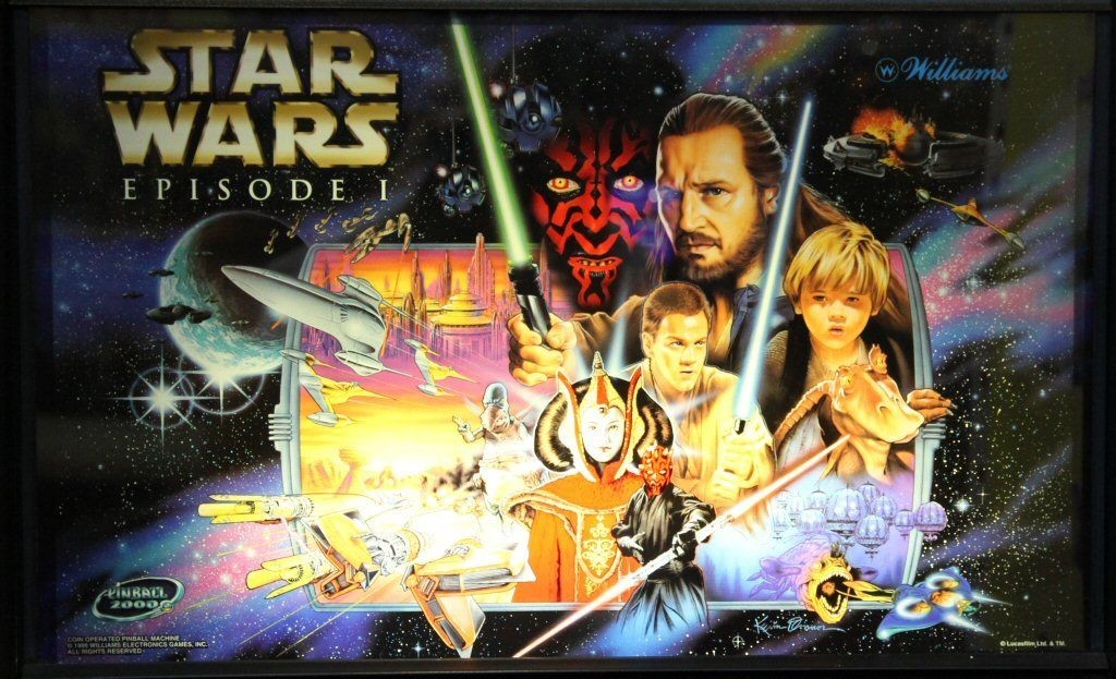 STAR WARS Episode 1 - NON GHOSTING Lighting custom SUPER BRIGHT PINBALL LED KI