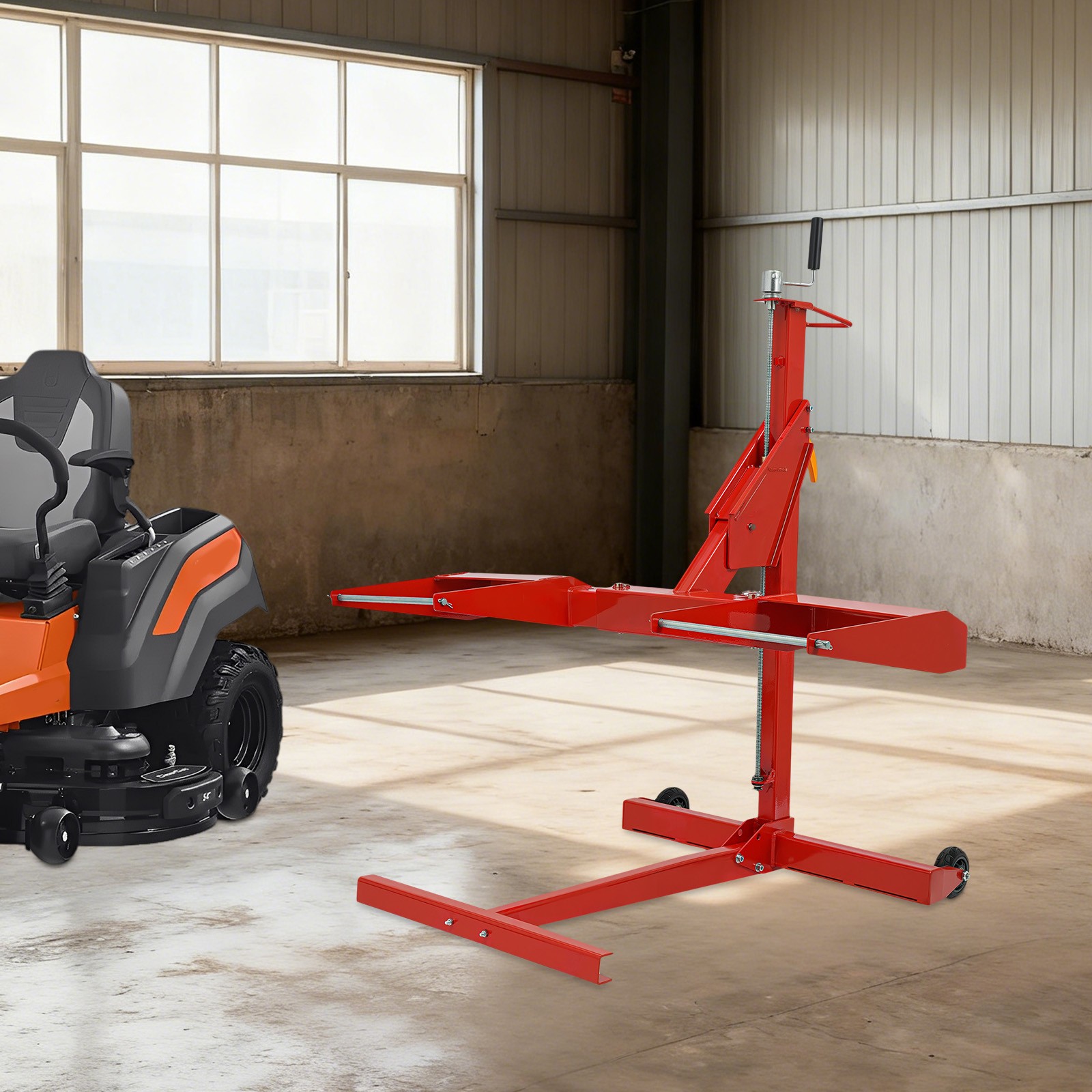 Lawn Mower Lift, Lawn Mower Lift for Maintenance and Repair 750lbs 0-62cm