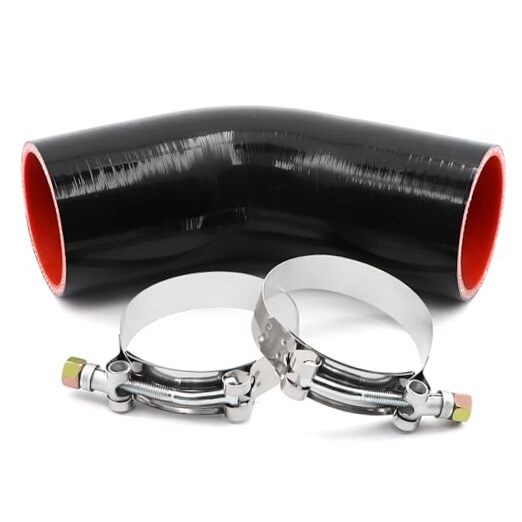 High Performance 4-Ply Reinforced 45 Degree ID 2.5 Inch Elbow Silicone ID2.5"