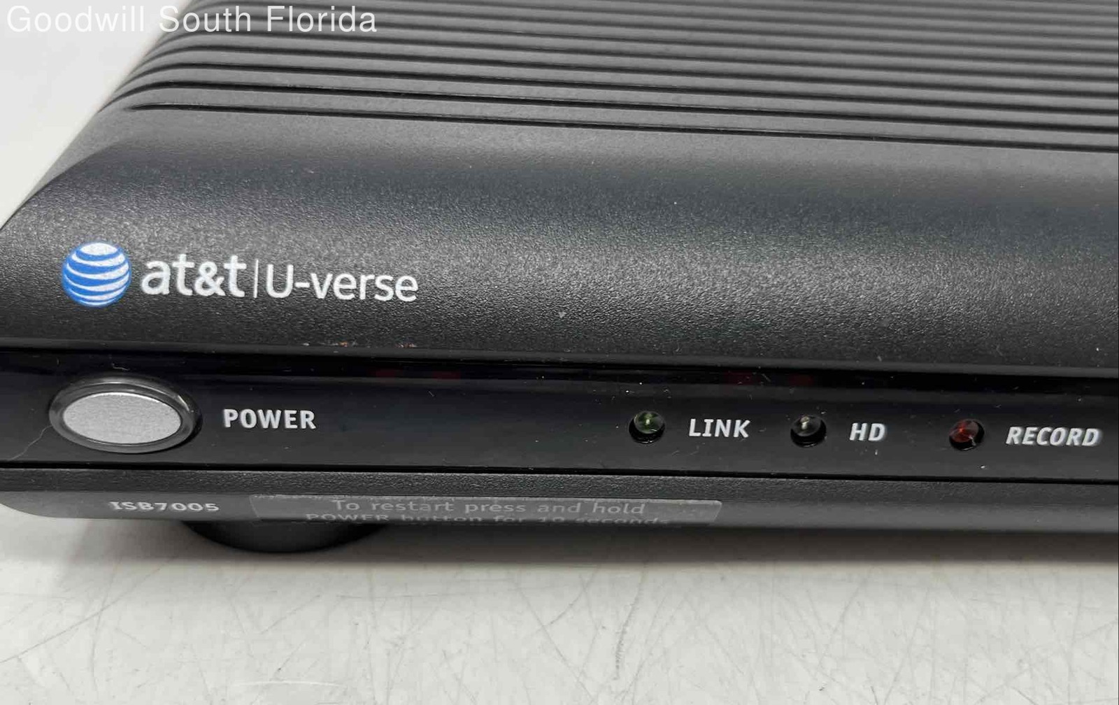 Cisco AT&T U-Verse Basic SD/HD With Wifi Set Top Box Receiver Not Tested