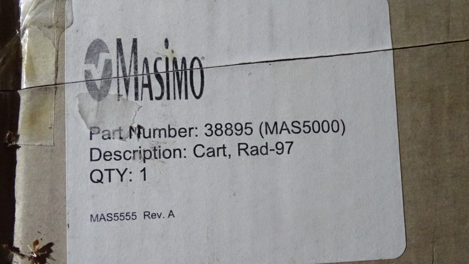 MASIMO 38895 Rad-97 Cart (MAS5000)