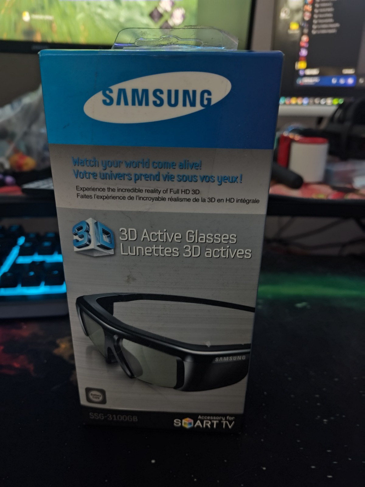 Samsung (SSG-3100GB) Active 3D Glasses - Enjoy the Best 3D Viewing Experience