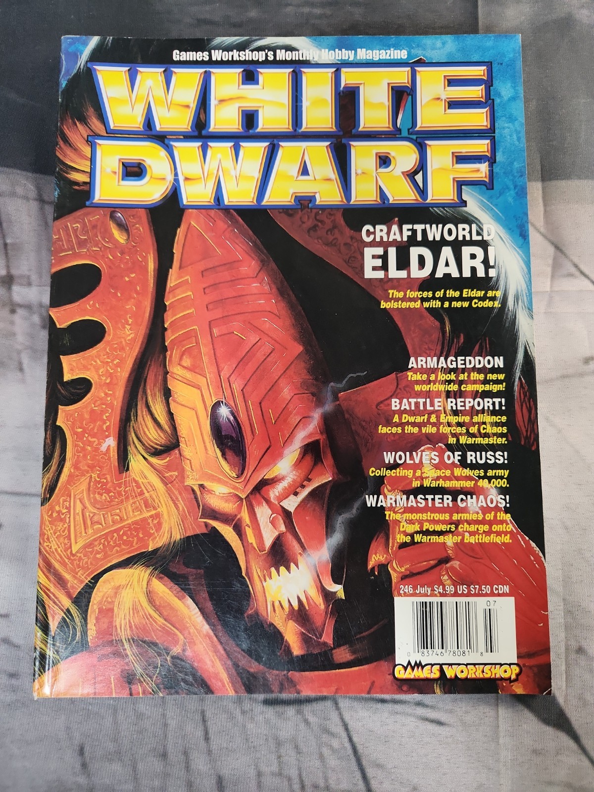 White Dwarf Magazine Lot Issues 240- 249