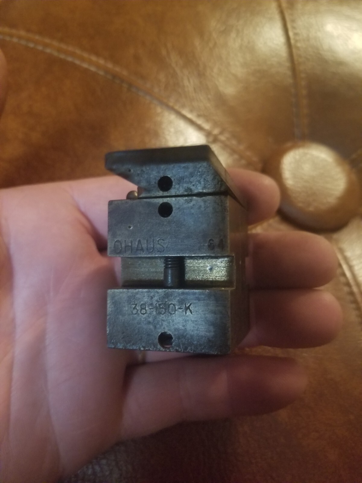 Ohaus 38-150K (RCBS 38-150KT) 150 Grain Bullet Mold. Early RCBS cut. Nice. Q3
