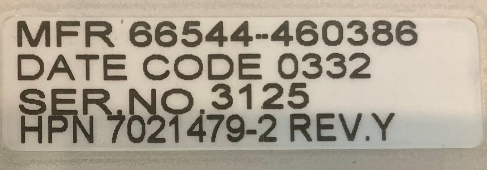 Antenna Array 7021479-2 w/ April 2024 Inspected 8130