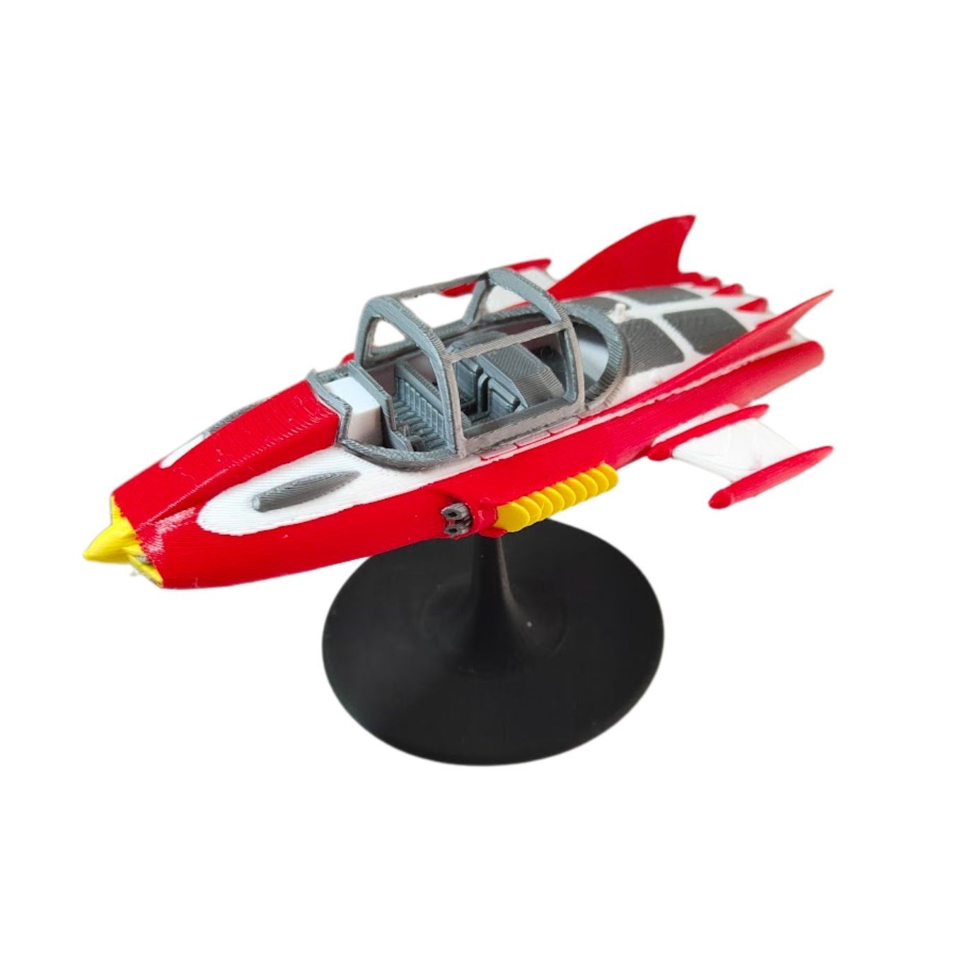 Supercar Mike Mercury with interior  6.3 length Science fiction Models Kits DIY