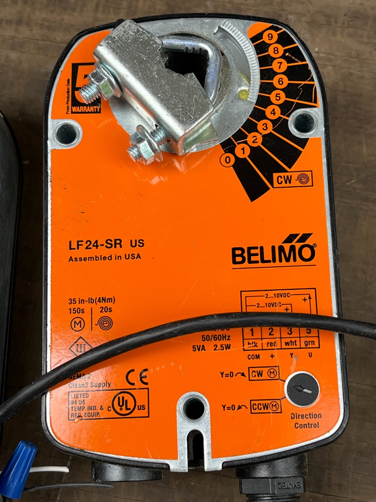 BELIMO LF24-SR US Spring Return Damper Actuator 8 IN THE LOT