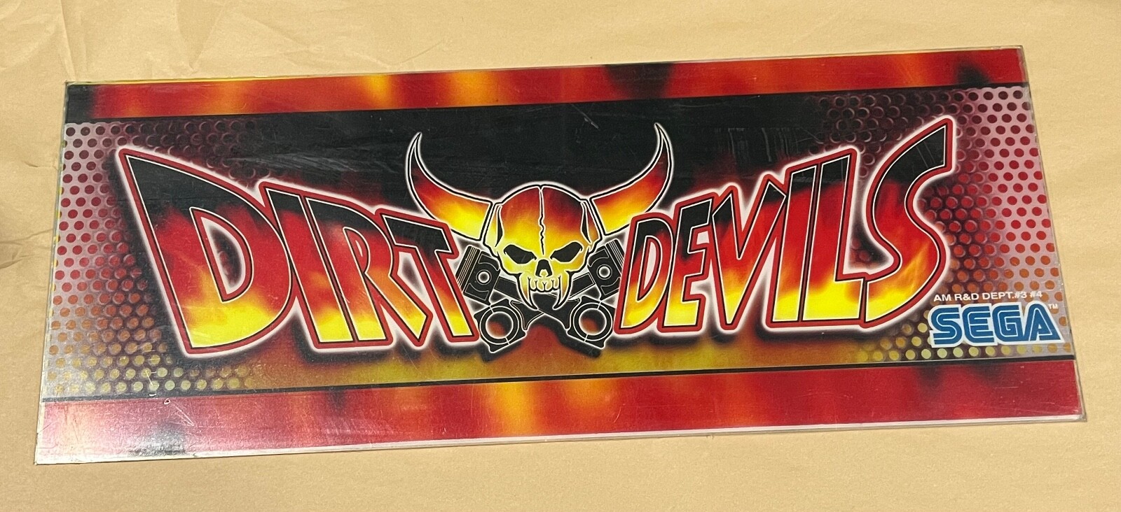NOS SEGA Dirt Devils marquee