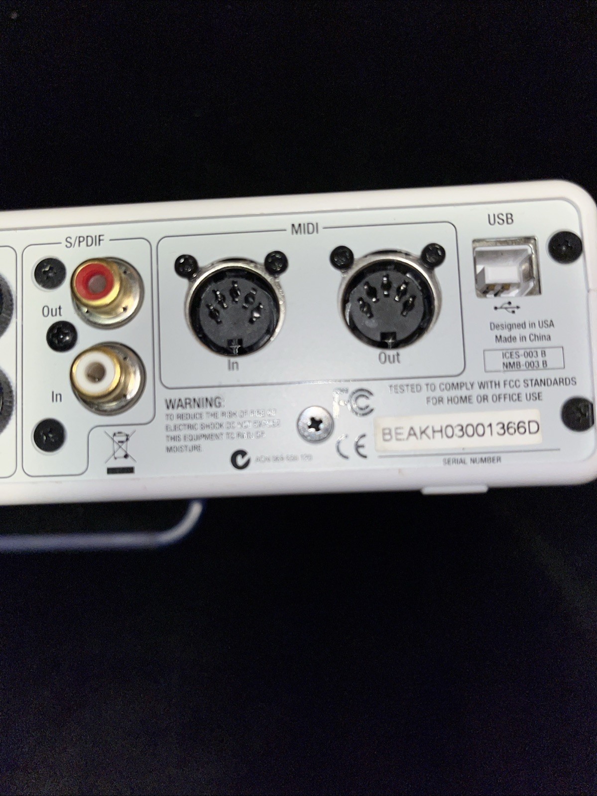 Digidesign Mbox2 (M Box 2) USB Recording Interface