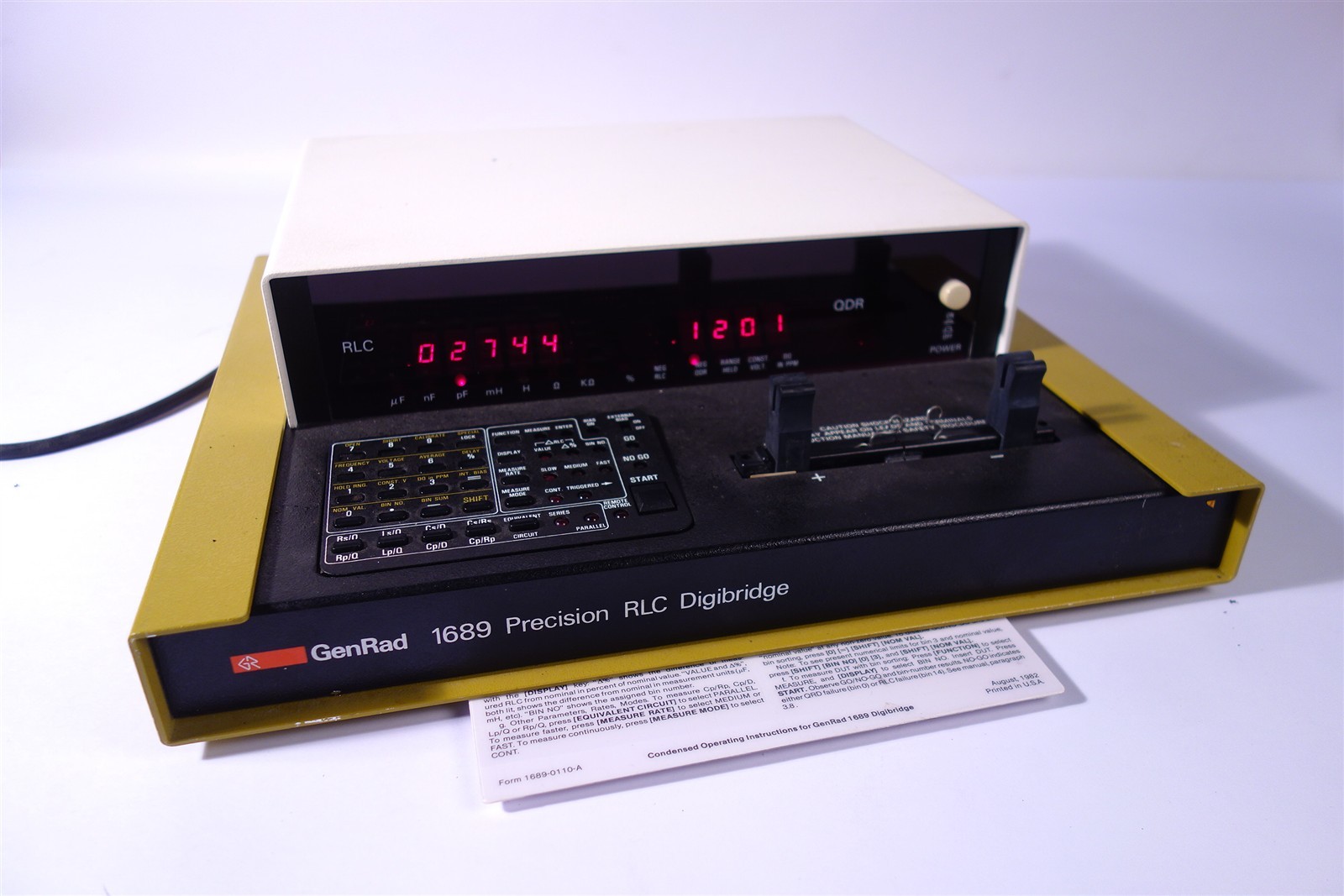 GenRad General Radio 1689 Precision RLC Digibridge