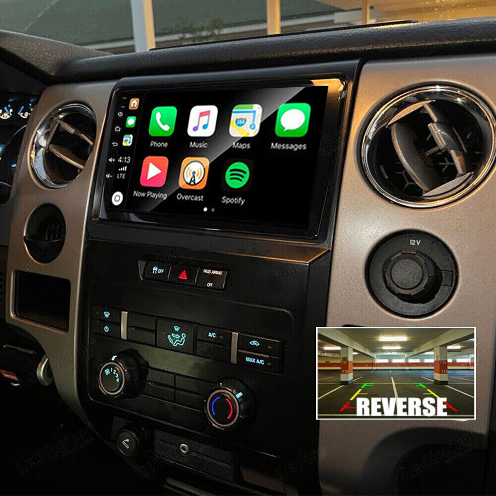 For 2009-2014 Ford F-150 Apple CarPlay Android 15 Car Stereo Radio GPS SWC 2+32G