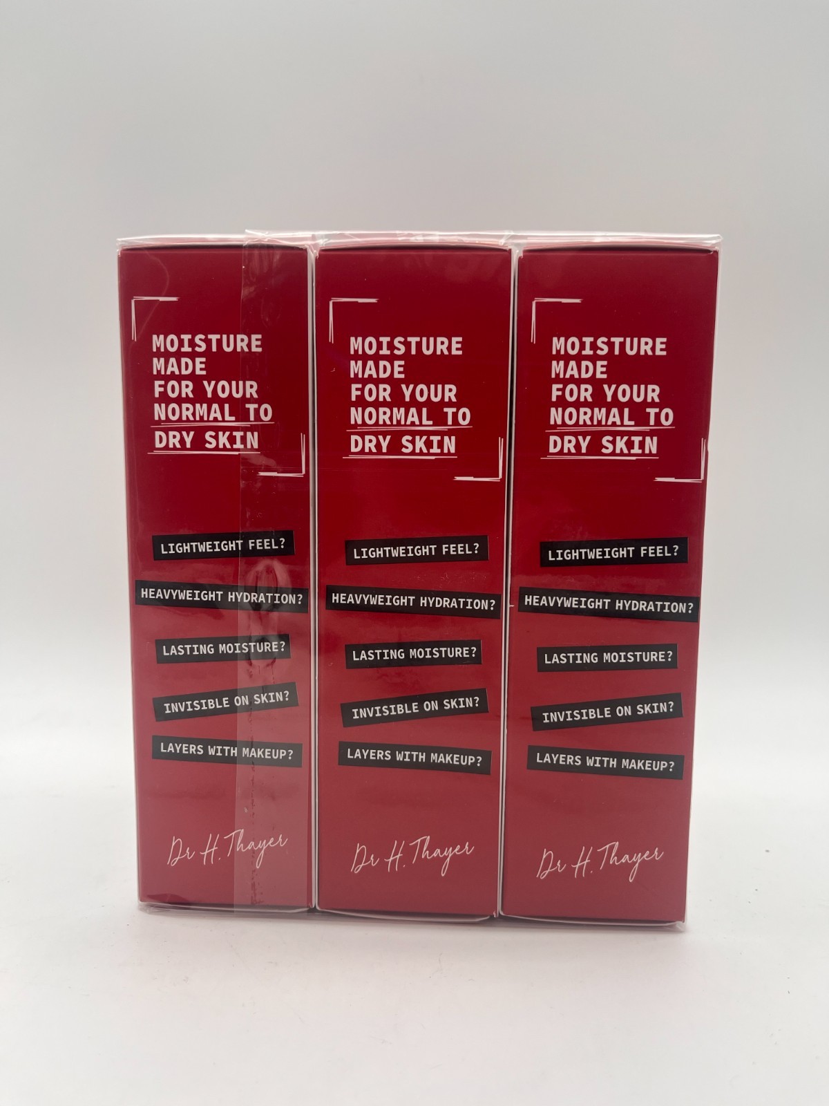 3x THAYERS SOAK IT UP 80HR LIQUID MOISTURIZER NORMAL DRY 2.5oz EA SEALED MR 1004