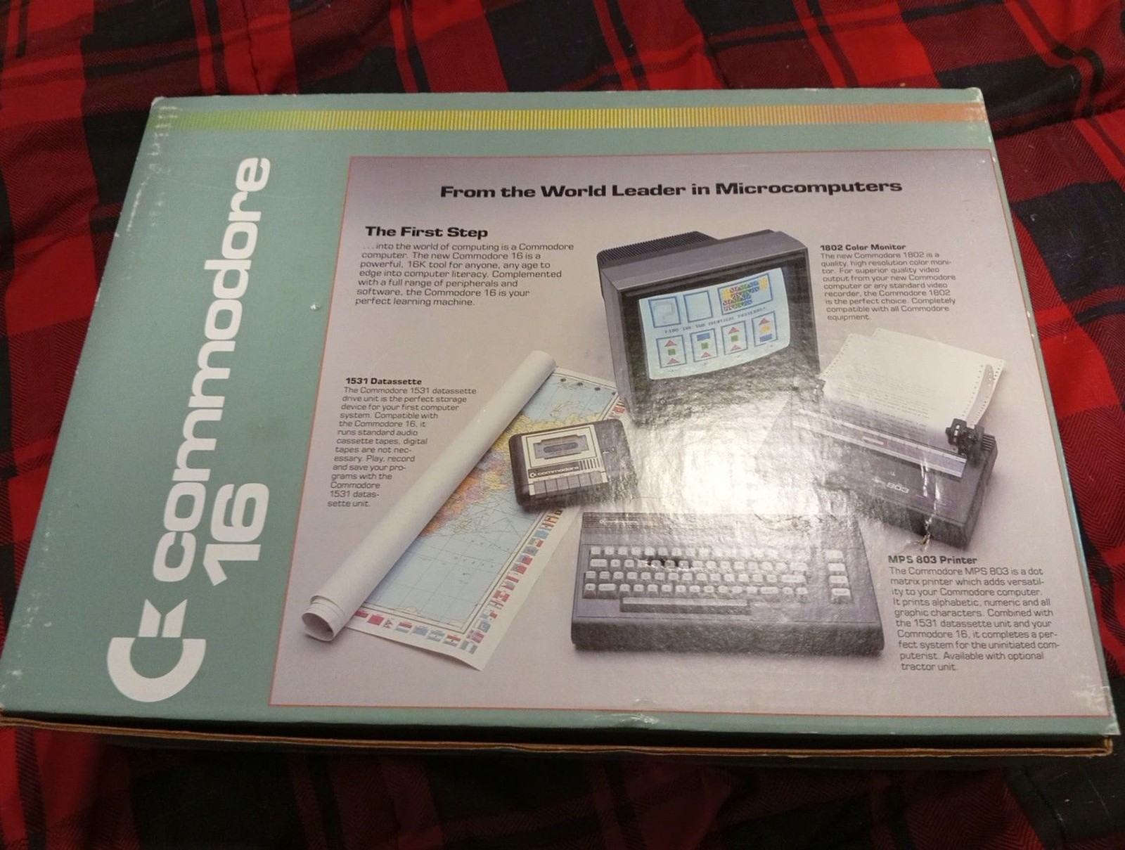 Vintage Commodore 16 Personal Microcomputer Console - New In Box