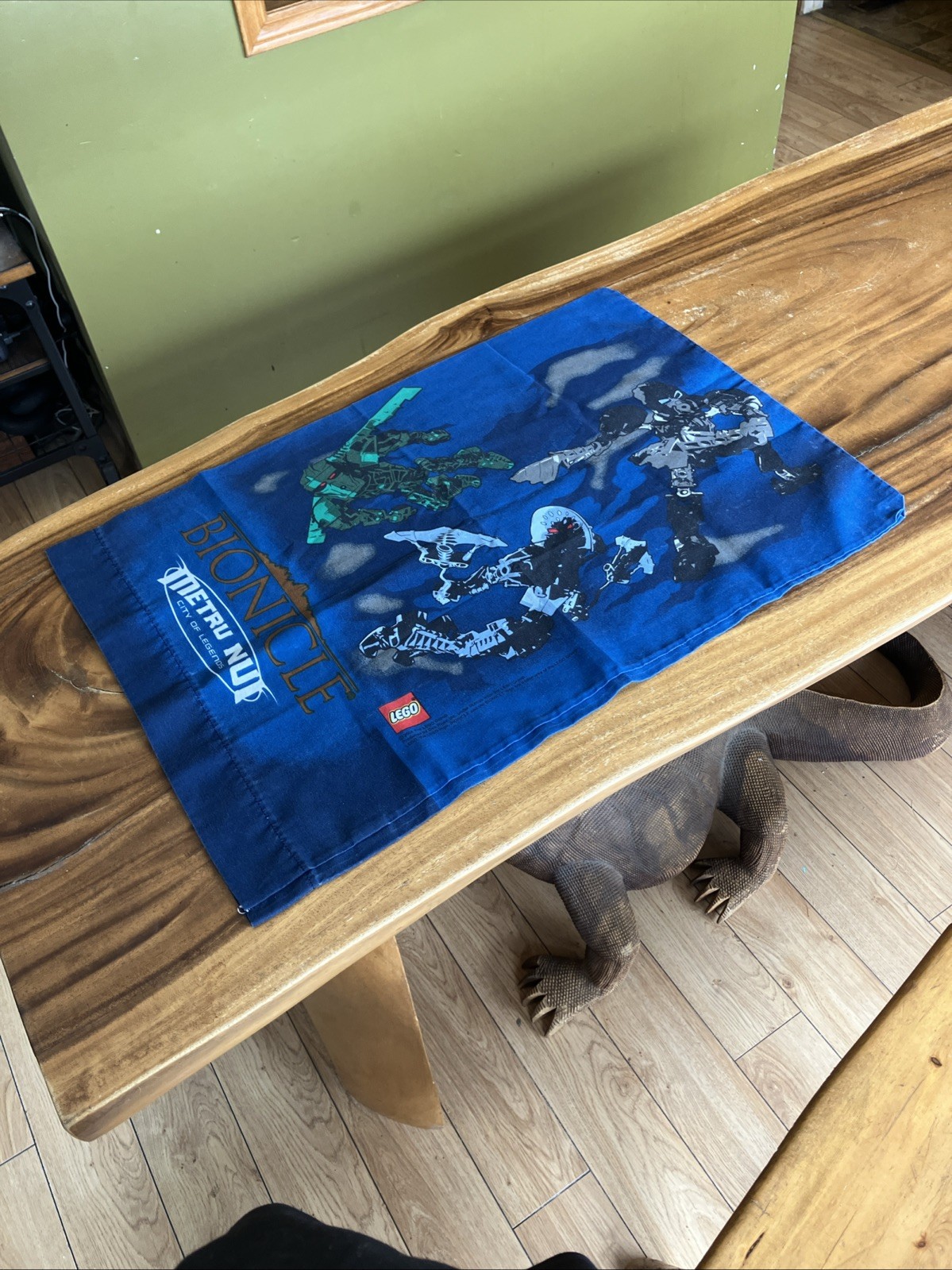 Rare 2004 LEGO Bionicle Metru Nui City Of Legends Dan River Pillowcase (1 ONLY)
