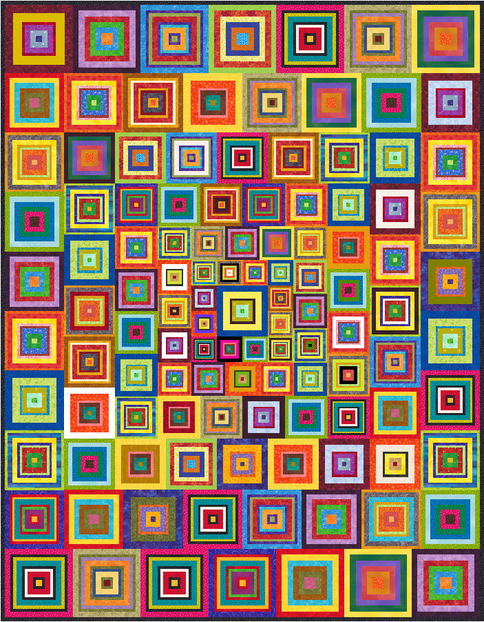APOCALYPSO - Patchwork Quilt Pattern By Quilt-Addicts