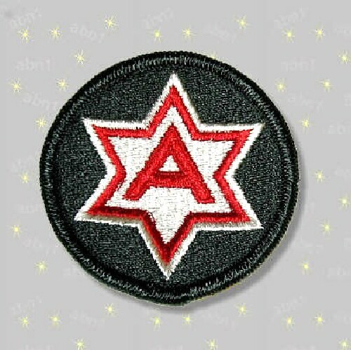 6th Army Patch full color full size US Military Surplus  mint condition