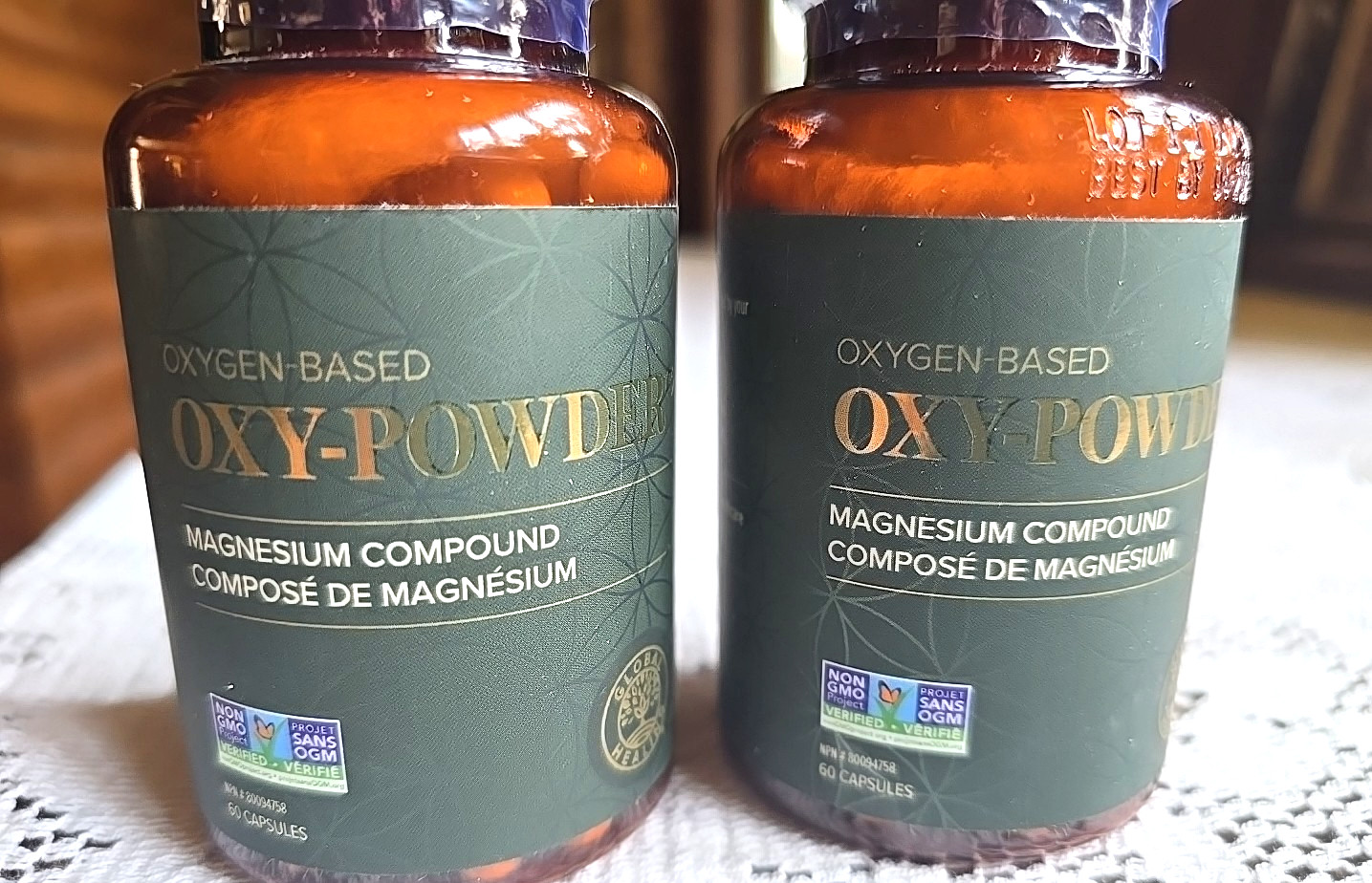 2x Oxy-Powder Natural Digestive Cleanse Constipation Bloat Relief 60ct BB 2028