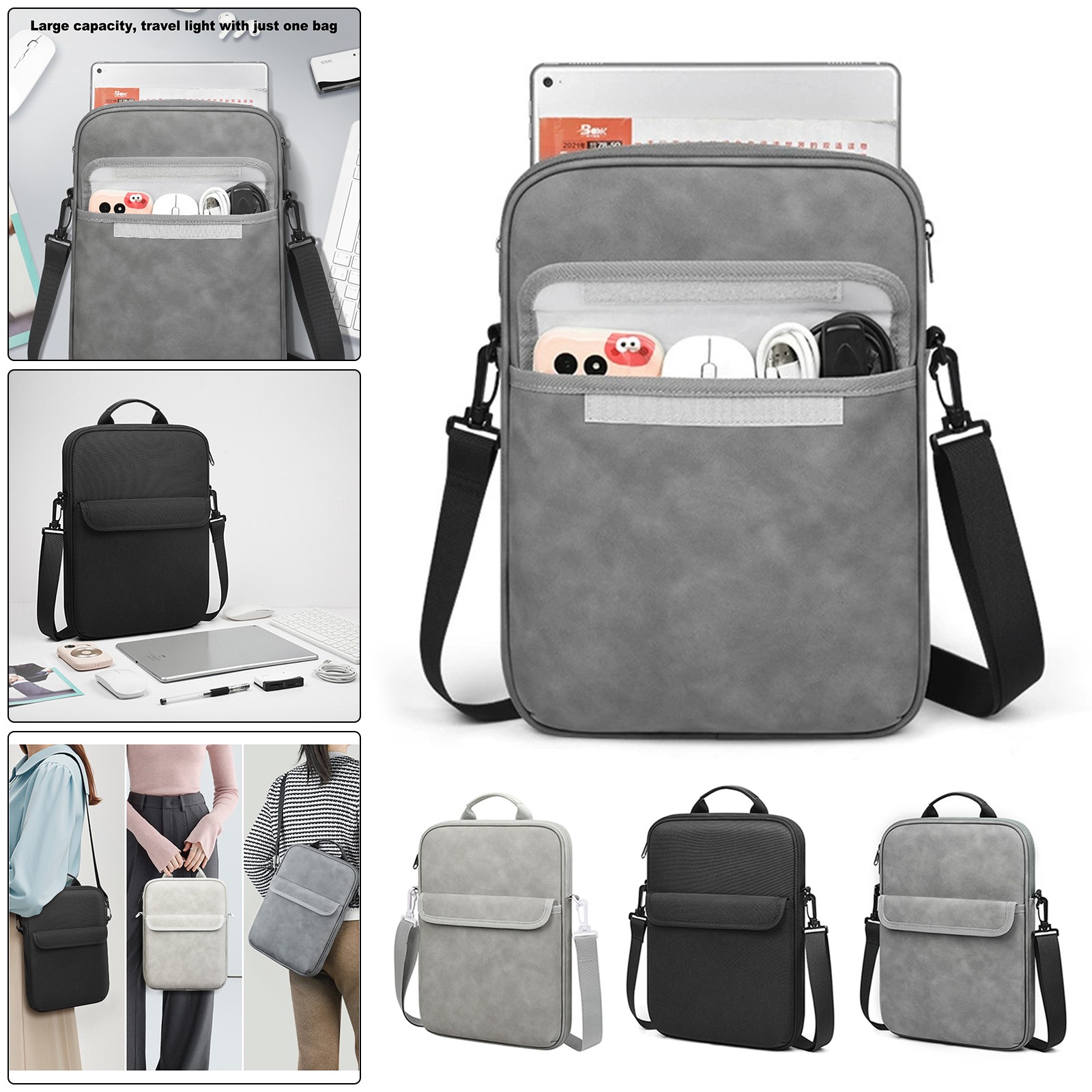 For MacBook Neo 13 inch 2026 A3404 Protective Laptop Shoulder Bag Carrying Case