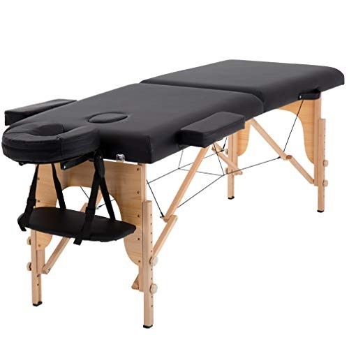 Lightweight Adjustable Massage Bed – Foldable 2-Fold Design for Travel