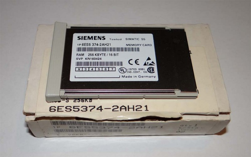 Siemens SIMATIC S5 6ES5 374-2AH21 6ES5374-2AH21 E-Stand: 02 -Unused/Original Packaging-