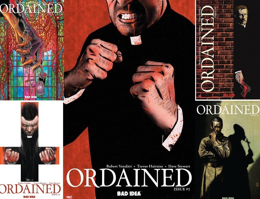 ORDAINED #1 - #2  Cover Select  BAD IDEA  OPTIONED!