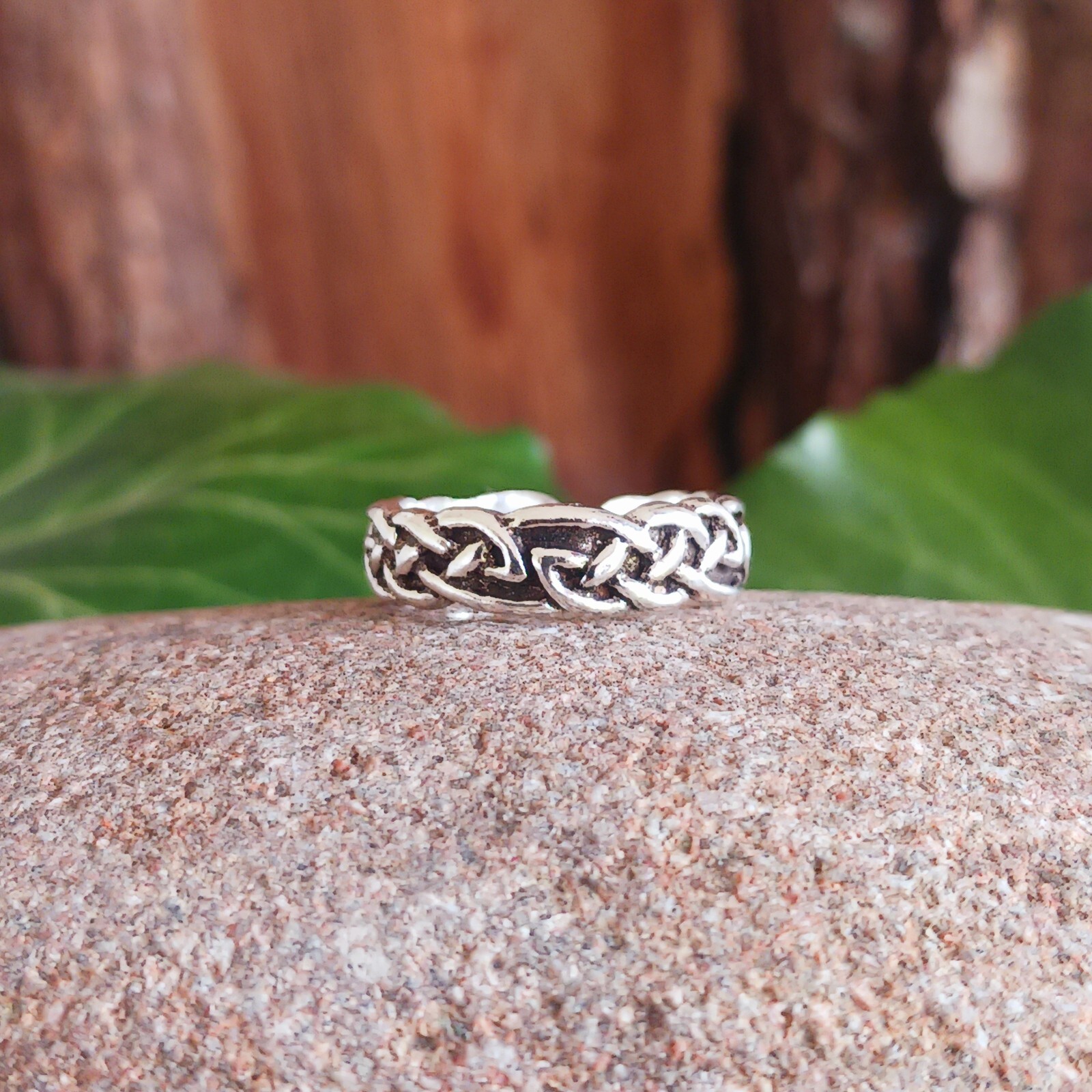 Toe Ring Celtic Design | Sterling Silver ✨