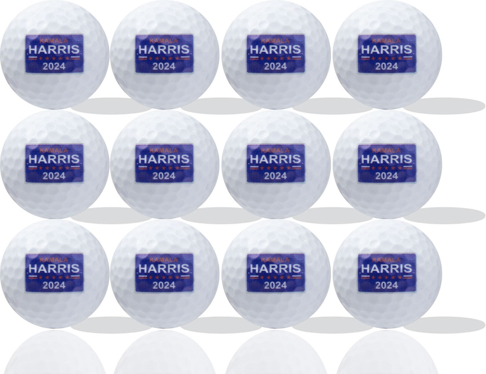 Harris 2024 Golf Balls 12 Pack - Great Gift Idea! Perfect Gift for Anyone!