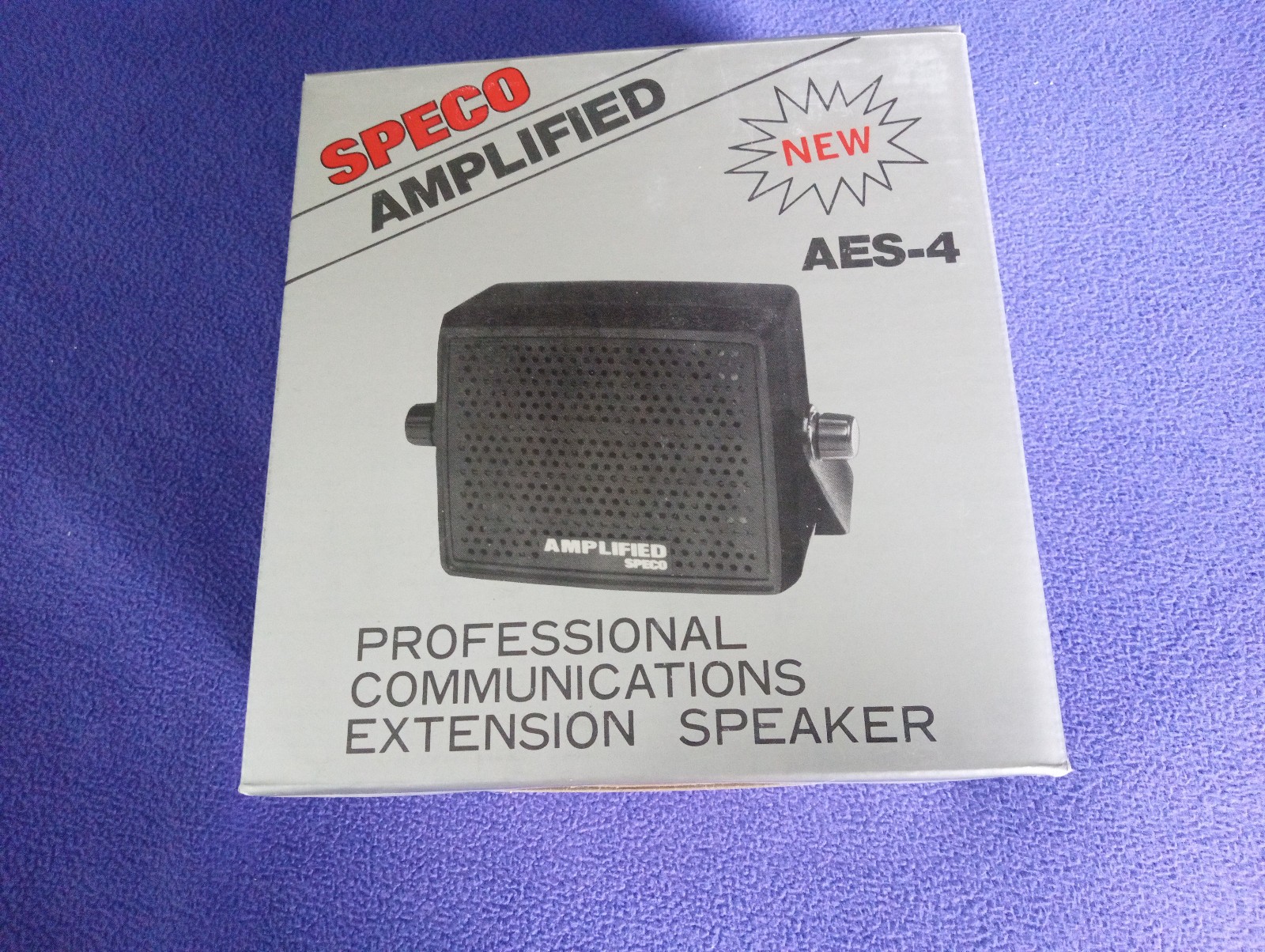 NEW SPECO Technologies AES-4 Amplified Communications Extension Speaker 10W